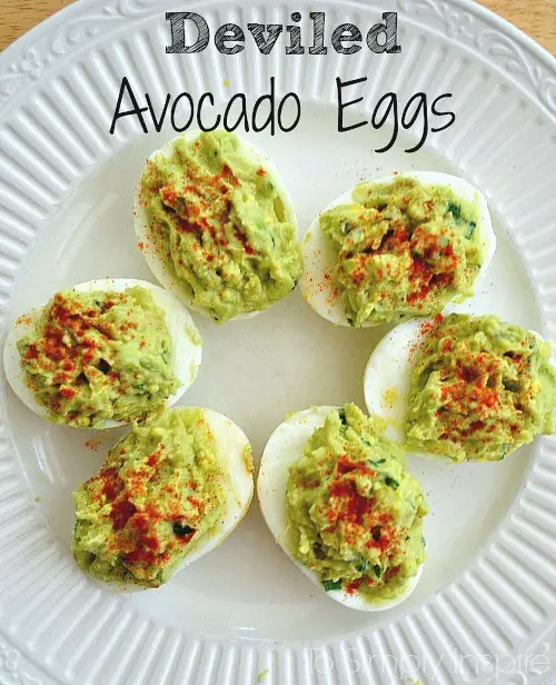 Deviled Avocado Eggs... A Great Twist On A Classic Egg Favorite