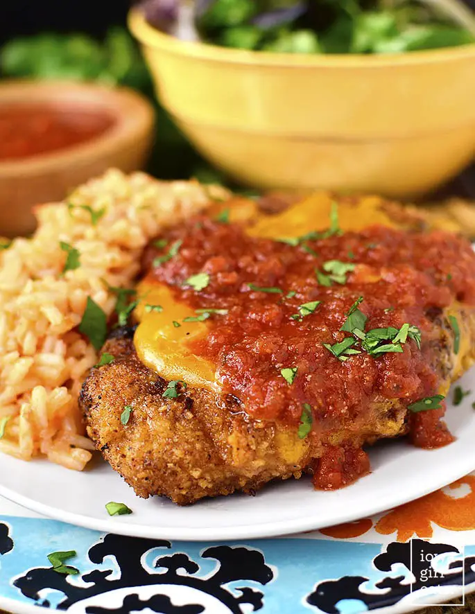 Crunchy, Spicy And Perfectly Cheesy, This Tortilla-Crusted Taco Chicken Dish Is A Winner!