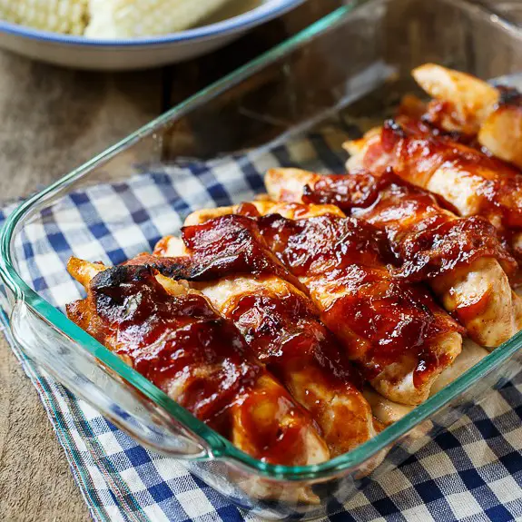 This Bacon Wrapped Chicken With Jack Daniels BBQ Sauce Is Almost Too Easy