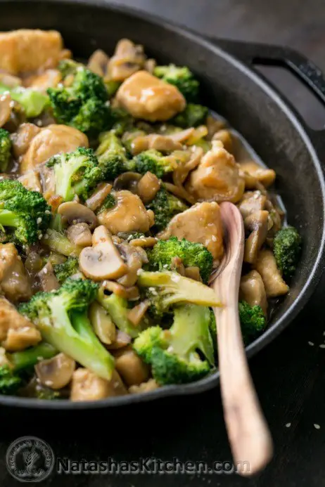 Easy And Delicious Chicken Broccoli And Mushroom Stir Fry