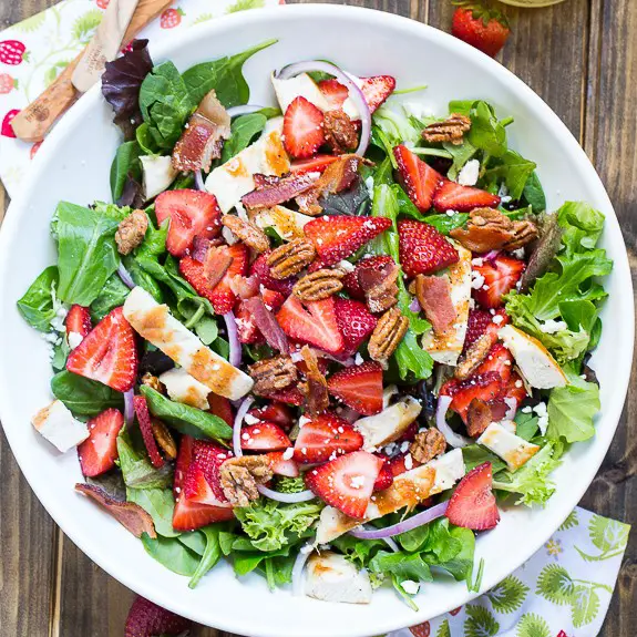 Incredible Strawberry Salad That Is Perfect For Spring 