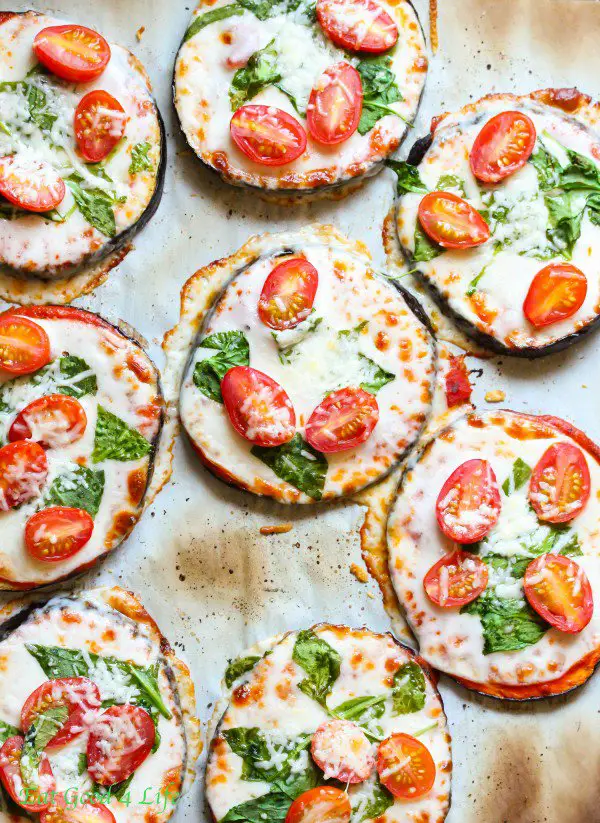 These Delicious And Easy To Make Mini Eggplant Pizzas Are A Hit!