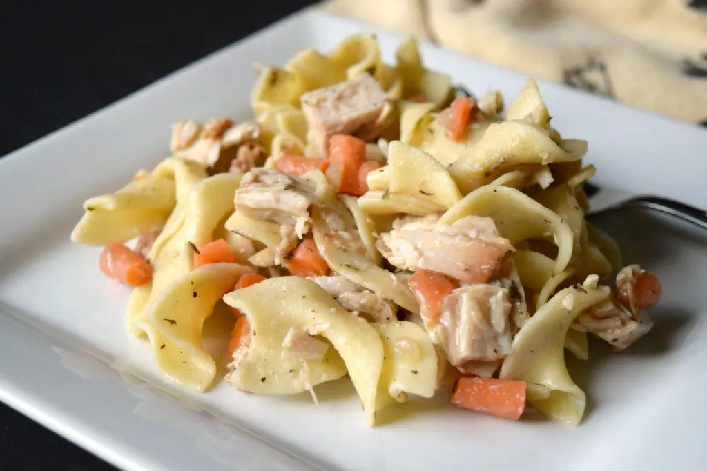 Simple, Hearty And Delicious Leftover Turkey Noodle Casserole