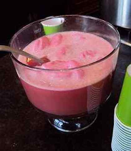 Everyone Loves This Delicious Pink Sherbet Punch