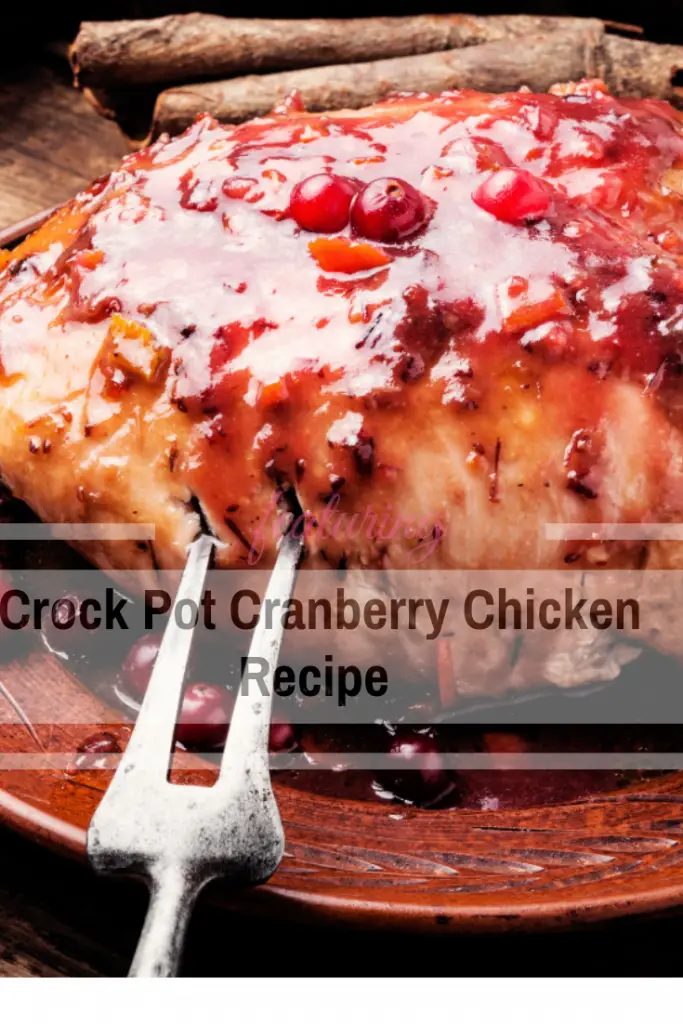 This Crockpot Cranberry Chicken Recipe Will Be Great On Your Weekly Menu