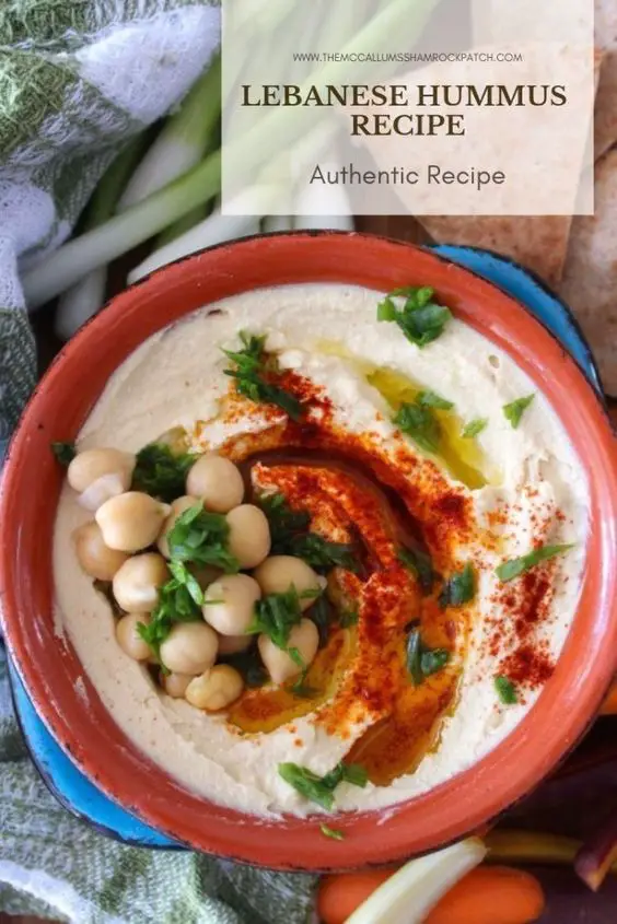 Authentic Lebanese Hummus Recipe