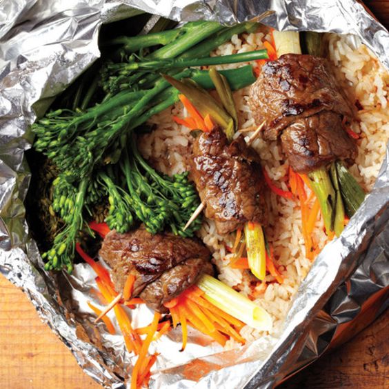 healthy grill packets - love this neat idea! Kids would think it's so special & dinner party guest would find it a novelty, I reckon!