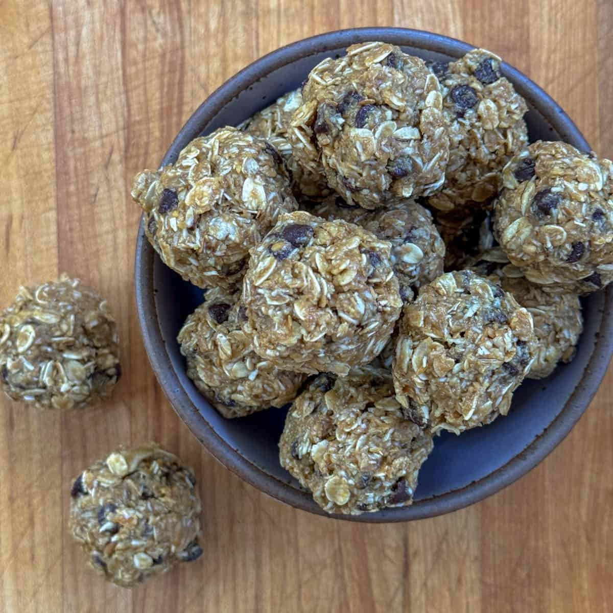 No-Bake SunButter Energy Bites by Anna Lutz