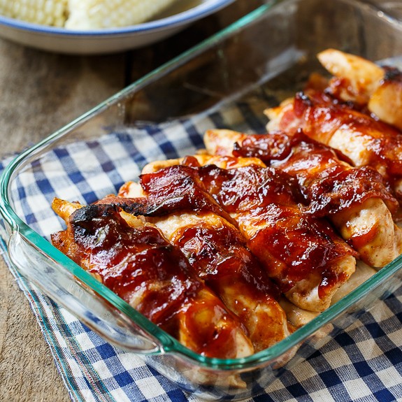 This Bacon Wrapped Chicken With Jack Daniels BBQ Sauce Is Almost Too Easy