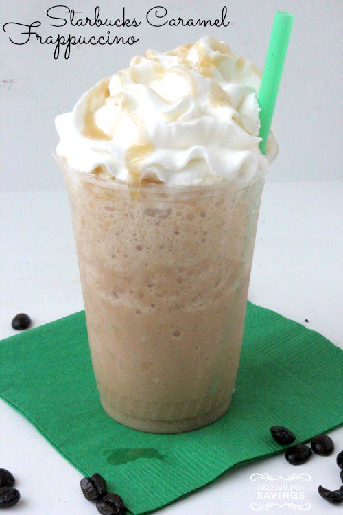 Copycat Starbucks Caramel Frappuccino Recipe