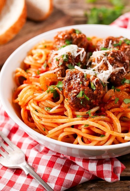 Quick And Easy One Pot Spaghetti & Meatballs