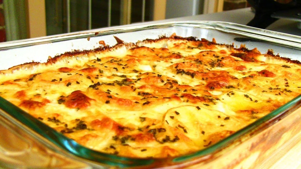 Get Your Grill On To Make A Tasty Cheesy Version Of Traditional Scalloped Potato Recipe