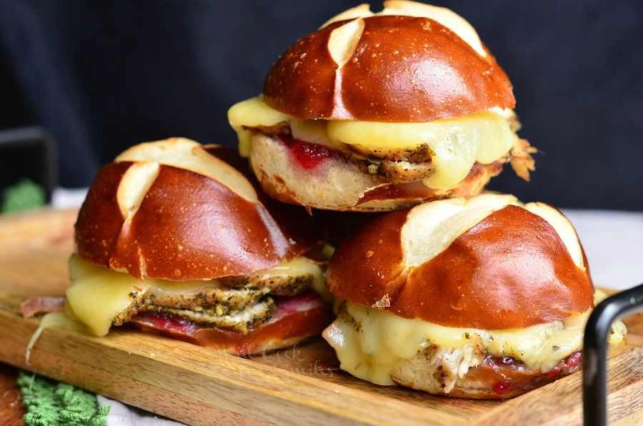 Fabulous And So Tasty Little Cranberry Asiago Turkey Sliders