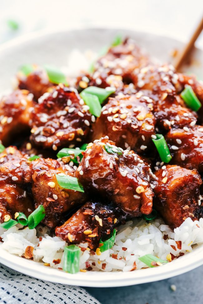 Slow Cooker General Tso's Chicken