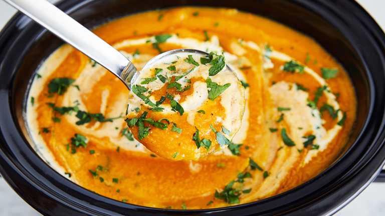 Crockpot Butternut Squash Soup