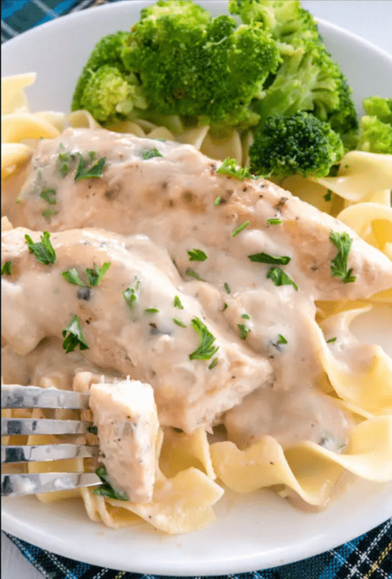 Cream of Mushroom Chicken (Easy Skillet Dinner!)