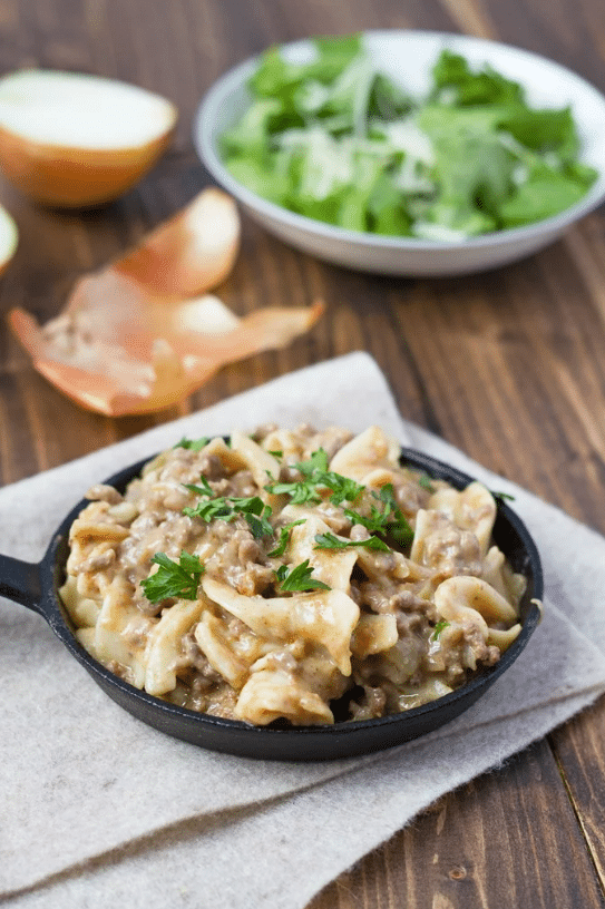 Quick & Easy Beef Stroganoff Recipe With Cream Of Mushroom Soup