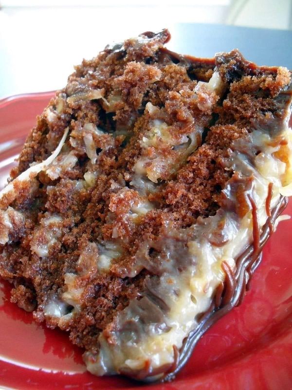 Grandma's Famous German Chocolate Cake Recipe