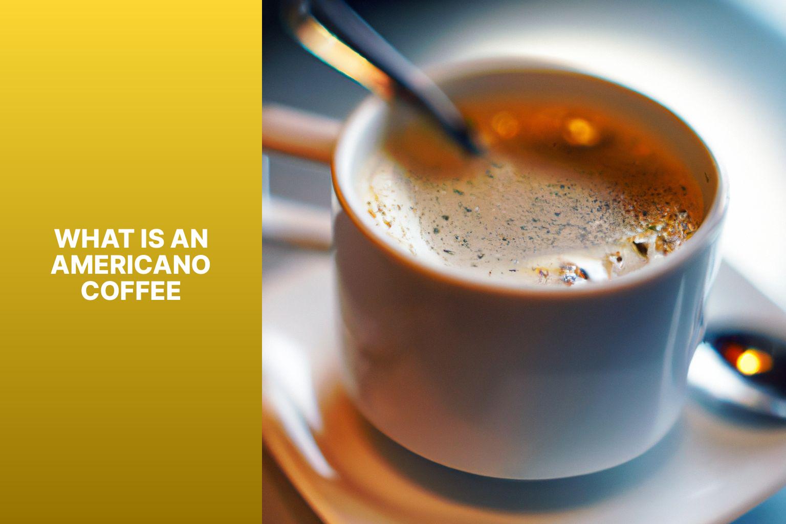 what is an americano coffee