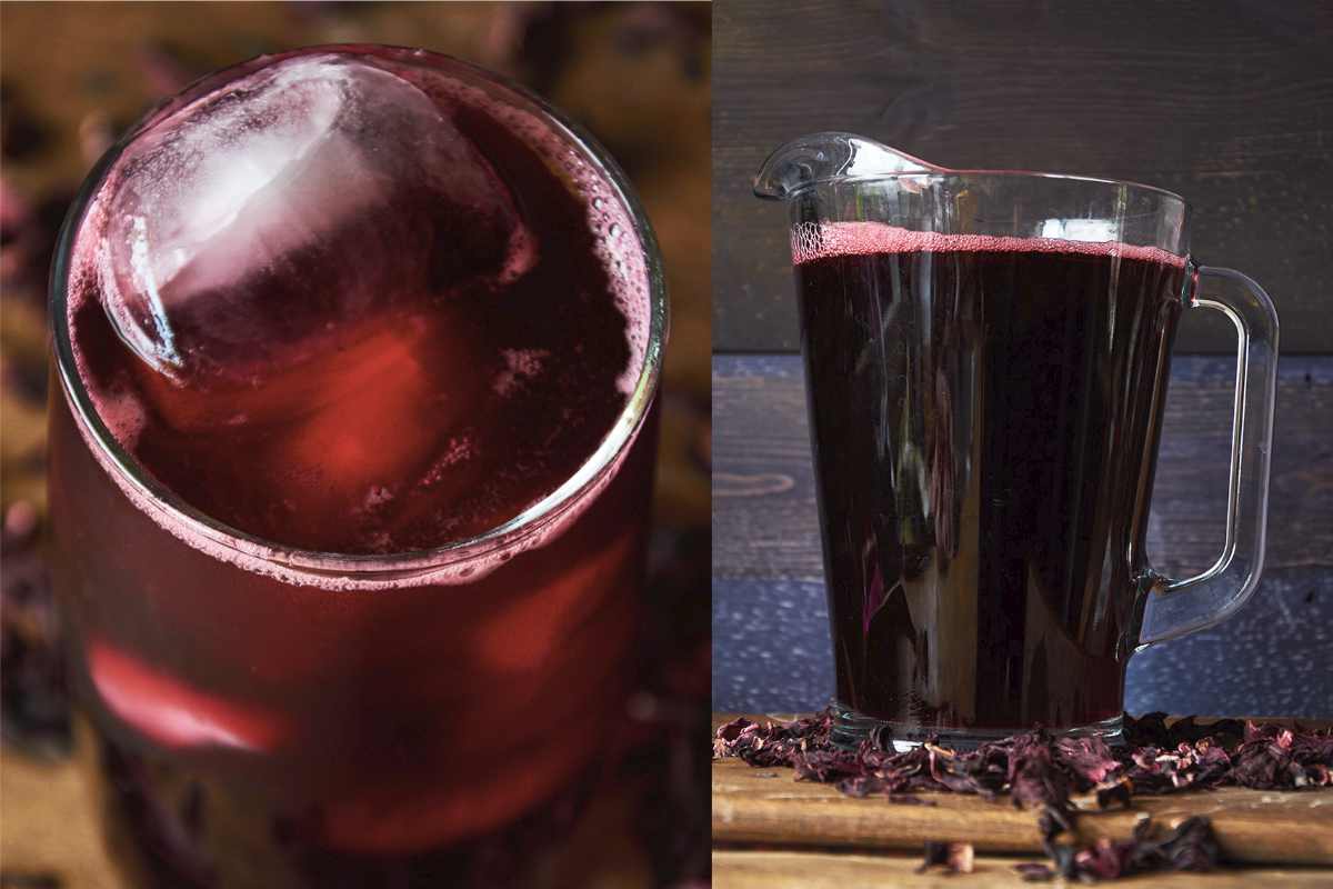 Agua de Jamaica (Hibiscus Iced Tea)