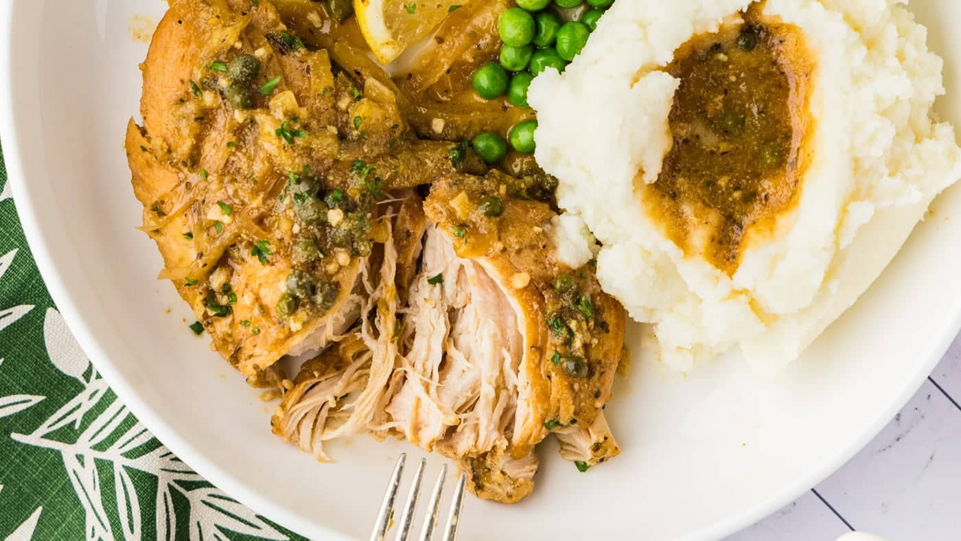 Crockpot Lemon Chicken