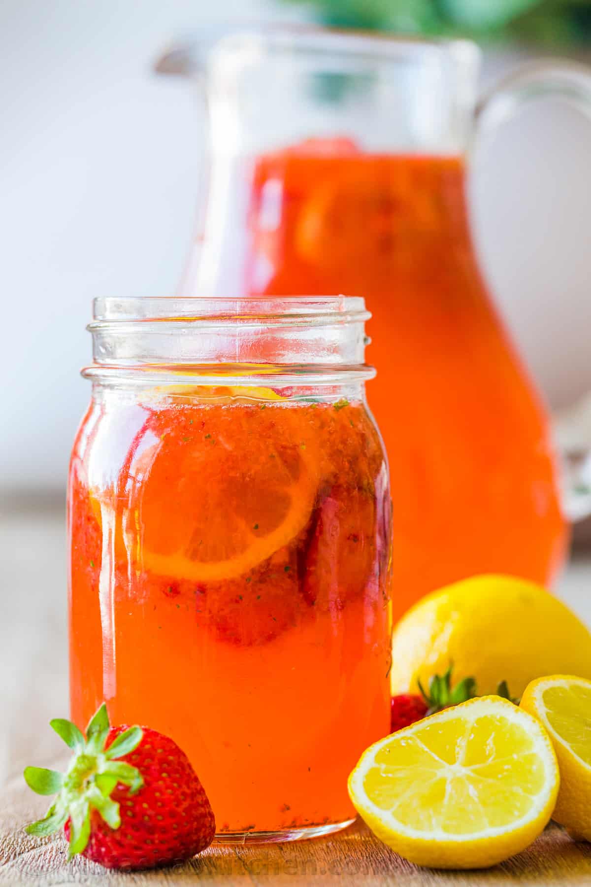 Strawberry Basil Lemonade