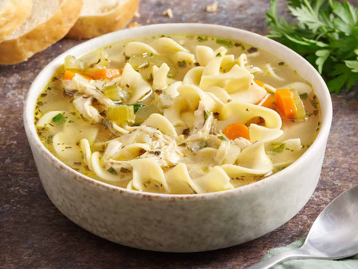 Homemade Chicken Noodle Soup