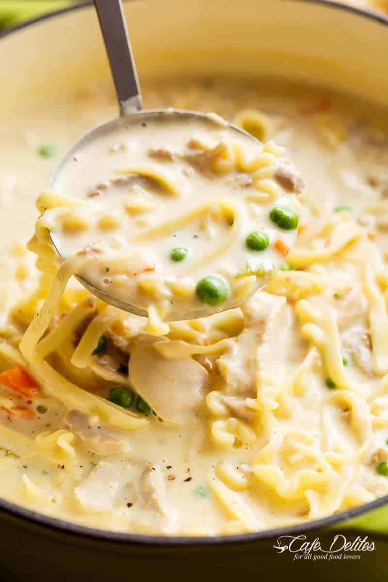 Creamy Chicken Noodle Soup
