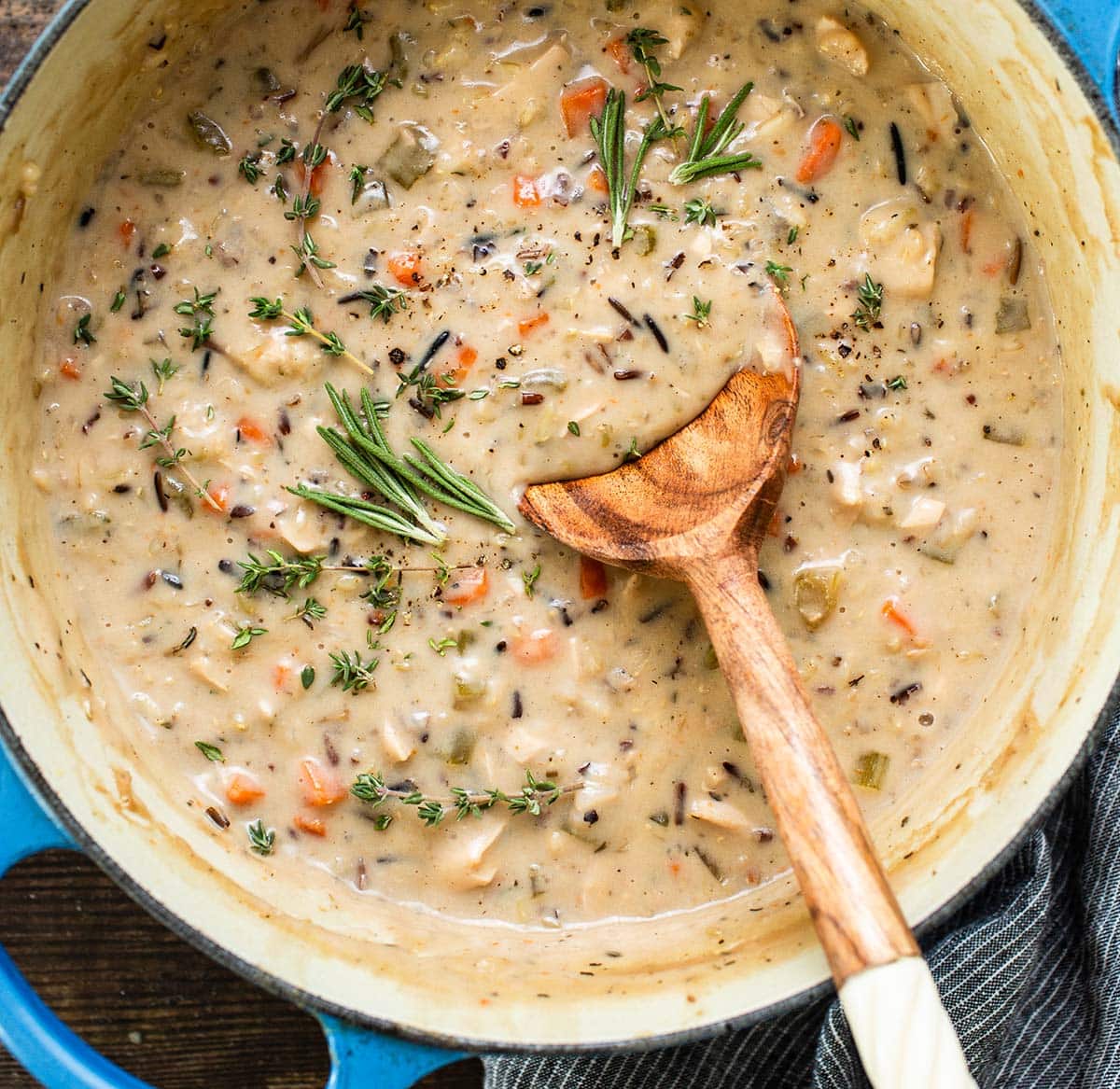 Creamy Chicken Wild Rice Soup