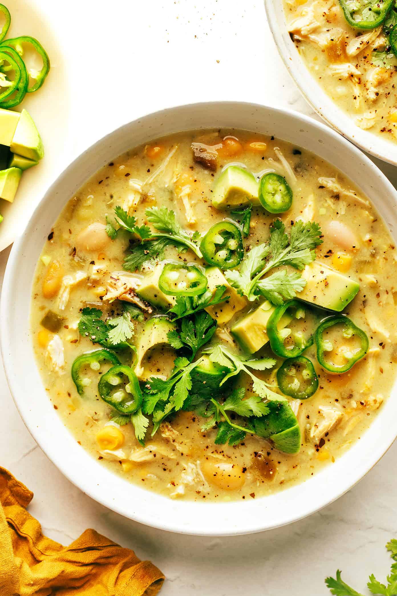Creamy White Chicken Chili