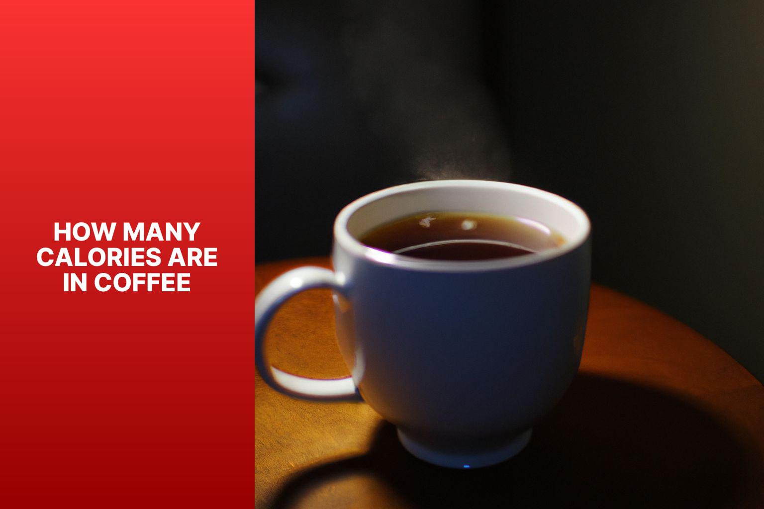 how many calories are in coffee
