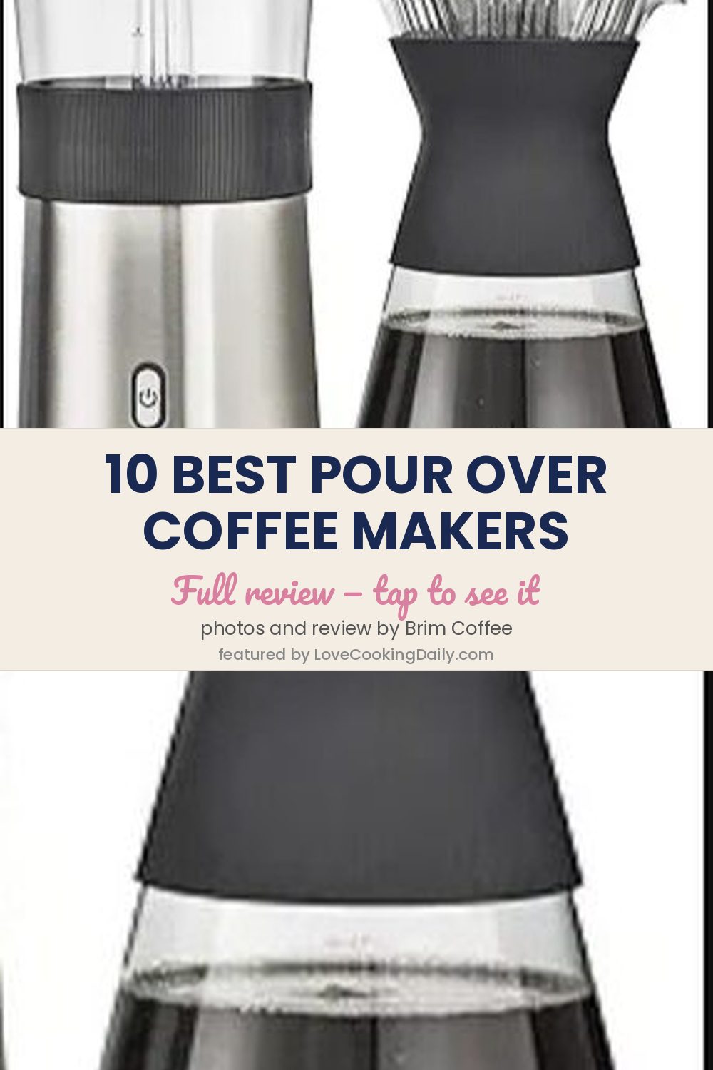 10 Best Automatic Pour Over Coffee Maker Machines - LoveCookingDaily.com