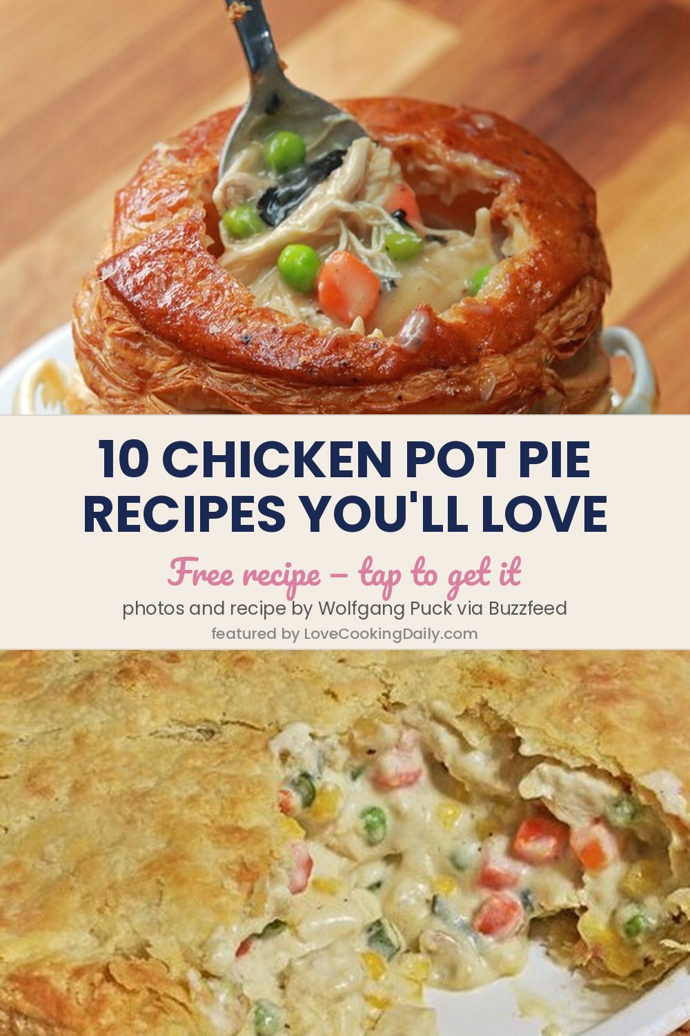 10 Delicious Chicken Pot Pie Recipes That Will Make You Hungry - LoveCookingDaily.com