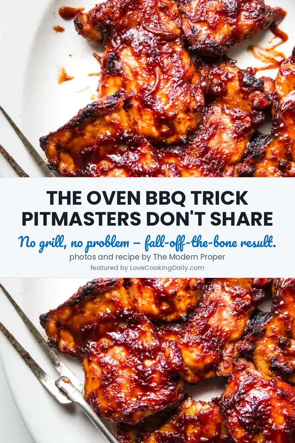 BBQ Boneless Chicken Thighs In Oven - LoveCookingDaily.com