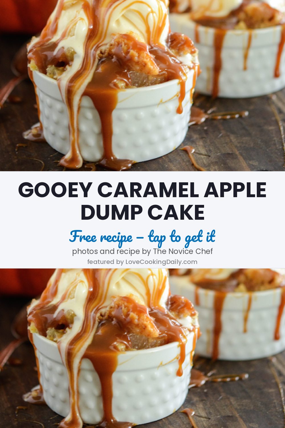 This Caramel Apple Dump Cake Is Absolute Perfection! - LoveCookingDaily.com