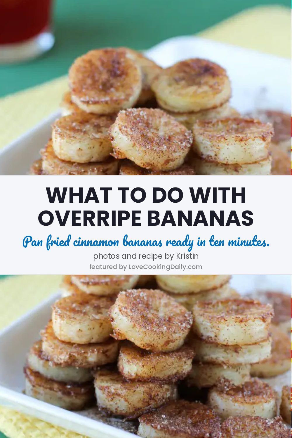 Clever Way To Use Up Overripe Bananas And To Turn Them Into A Delicious Breakfast - LoveCookingDaily.com