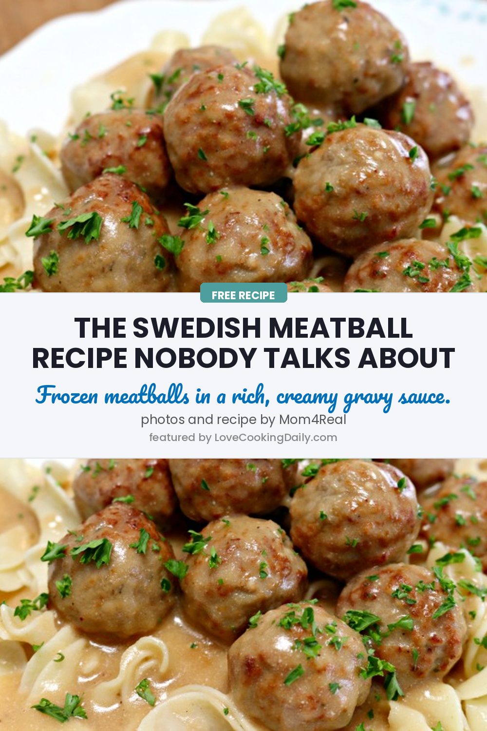 Easy Swedish Meatballs with Frozen Meatballs: The Most Delicious Swedish Meatballs You’ll Ever Eat - LoveCookingDaily.com