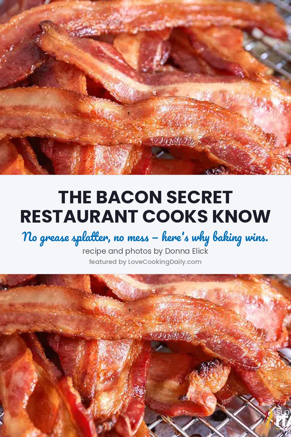 Here Are The 2 Best Ways To Bake Bacon With Little To No Mess - LoveCookingDaily.com
