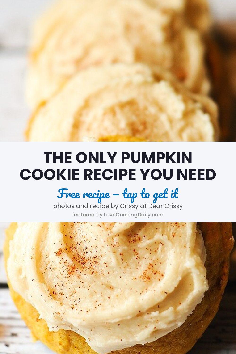 Incredible Melt-In-Your-Mouth Pumpkin Cookies Recipe That Will Impress Absolutely Anyone - LoveCookingDaily.com