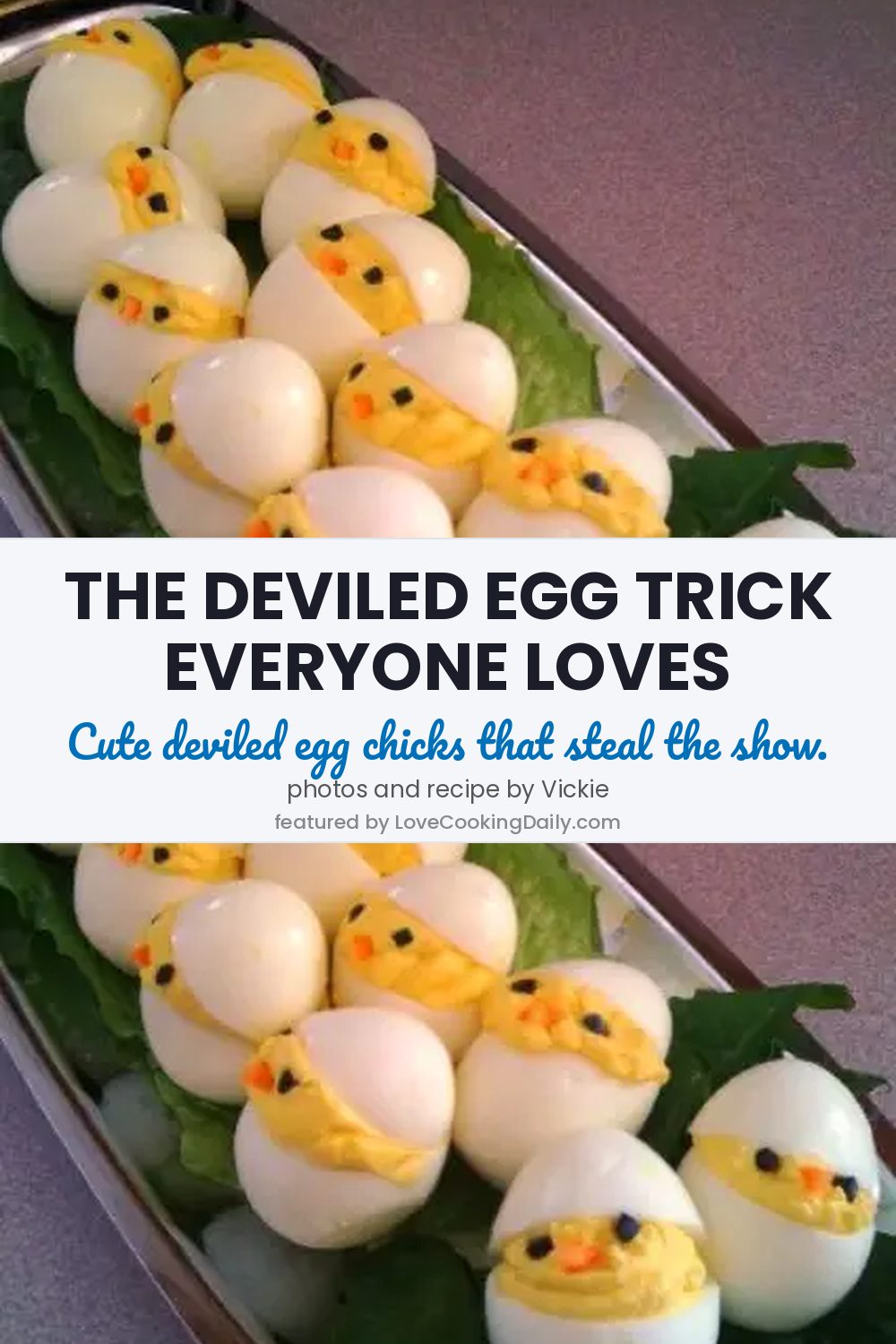 Make Dining Fun With This Cute Deviled Egg Recipe - LoveCookingDaily.com