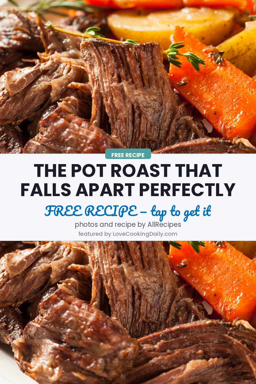 Moist And Juicy Pot Roast Done In A Slow Cooker - LoveCookingDaily.com