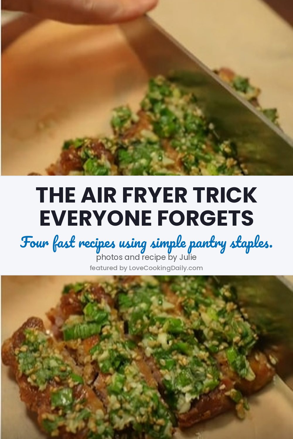 4 Quick and Easy Air Fryer Recipes - LoveCookingDaily.com