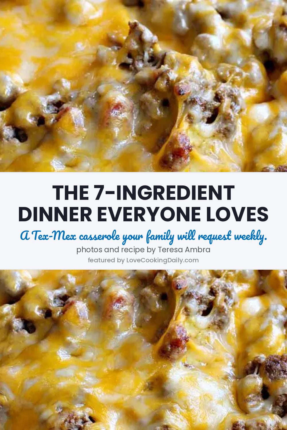 Quick & Easy Ground Beef Casserole Recipe - LoveCookingDaily.com