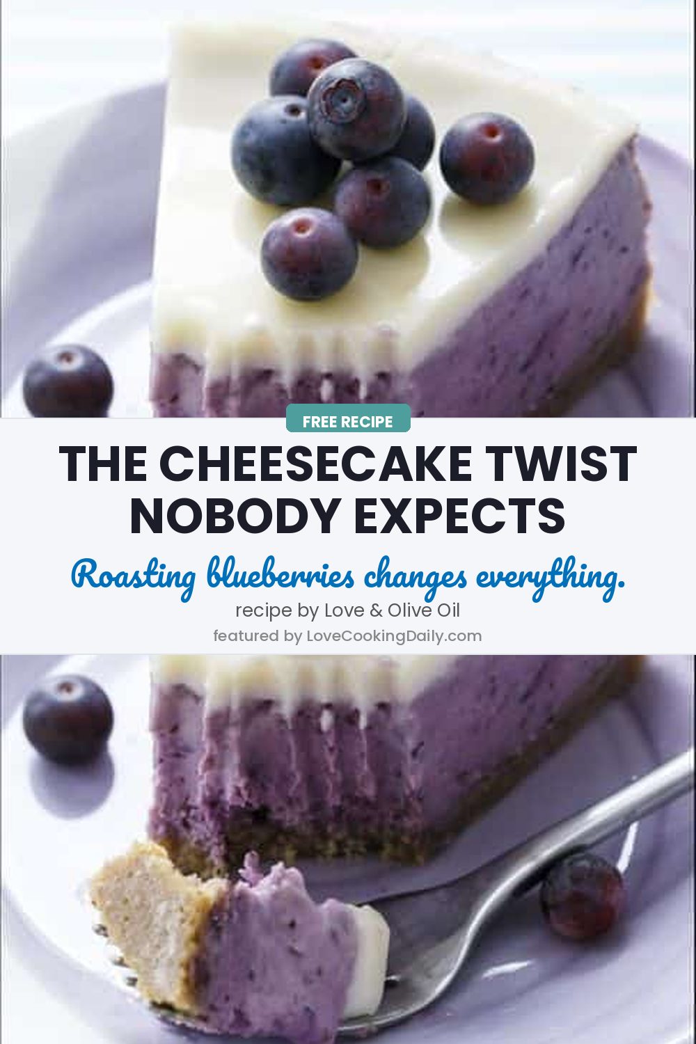 Roasted Blueberry Cheesecake: Your New Favorite Recipe - LoveCookingDaily.com