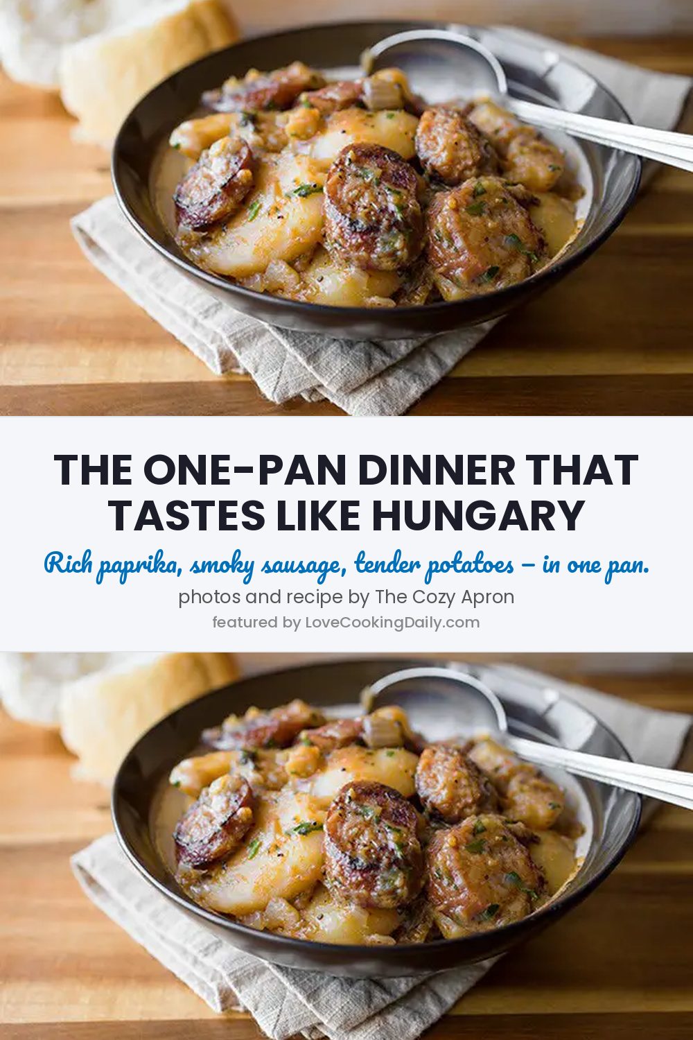 Saucy And Savory One-Pan Hungarian Red Potato Goulash - LoveCookingDaily.com