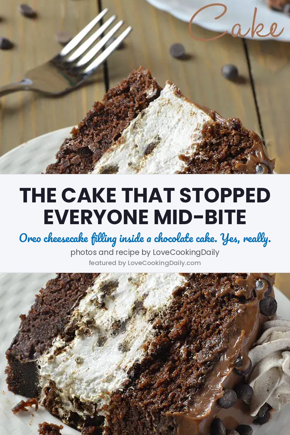 Seriously, This Oreo Cheesecake Chocolate Cake Is A Showstopper – Wow! - LoveCookingDaily.com