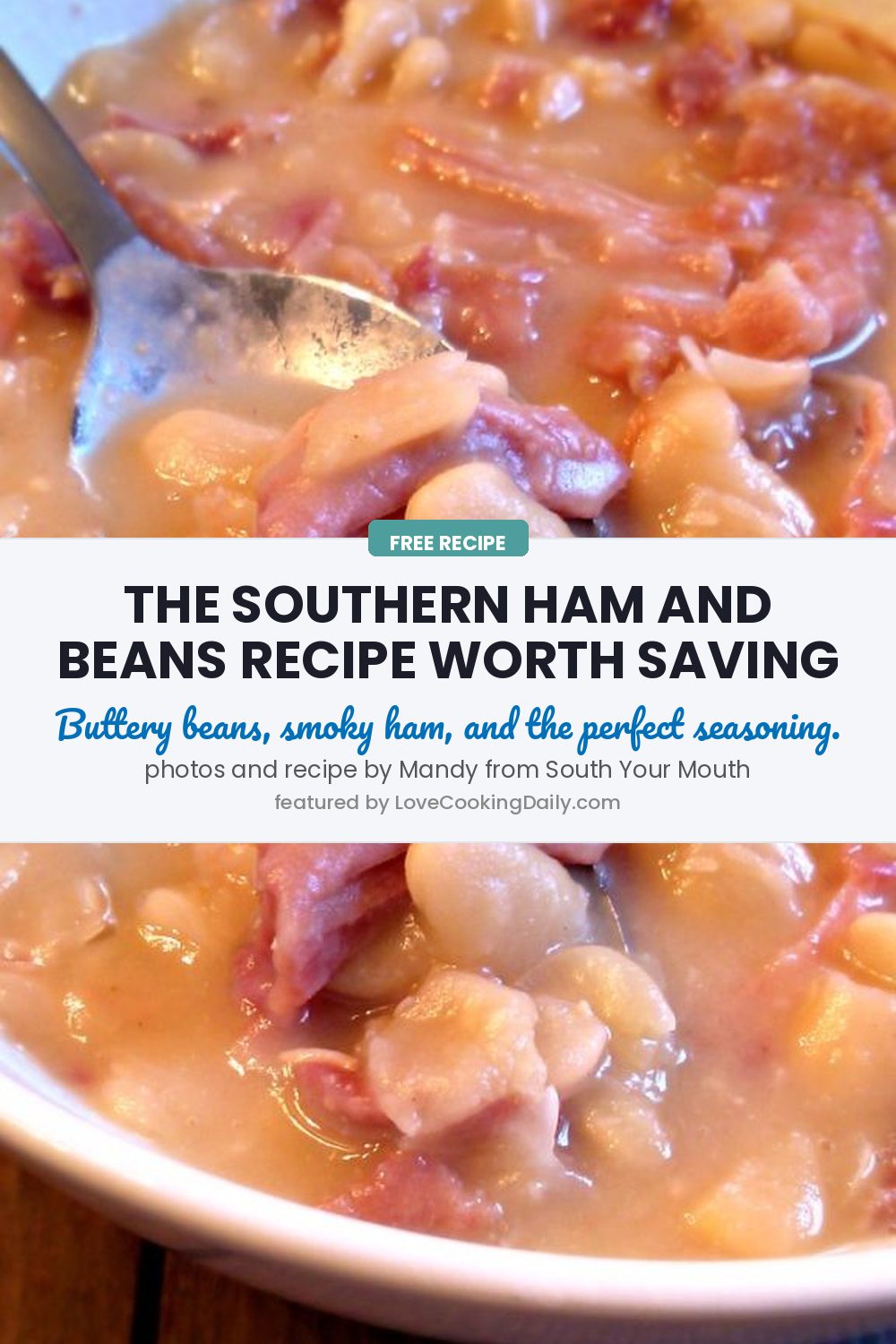 Simple And Really Wonderful Ham And Beans Meal - LoveCookingDaily.com