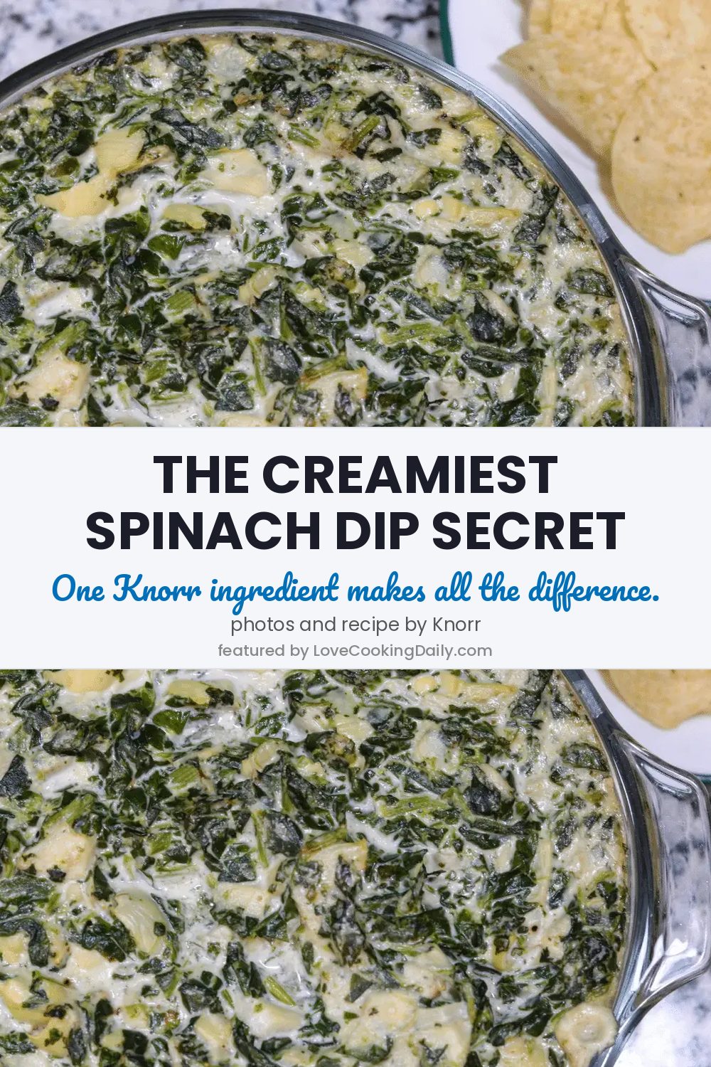 How to Make the Best Spinach Dip with Knorr - LoveCookingDaily.com