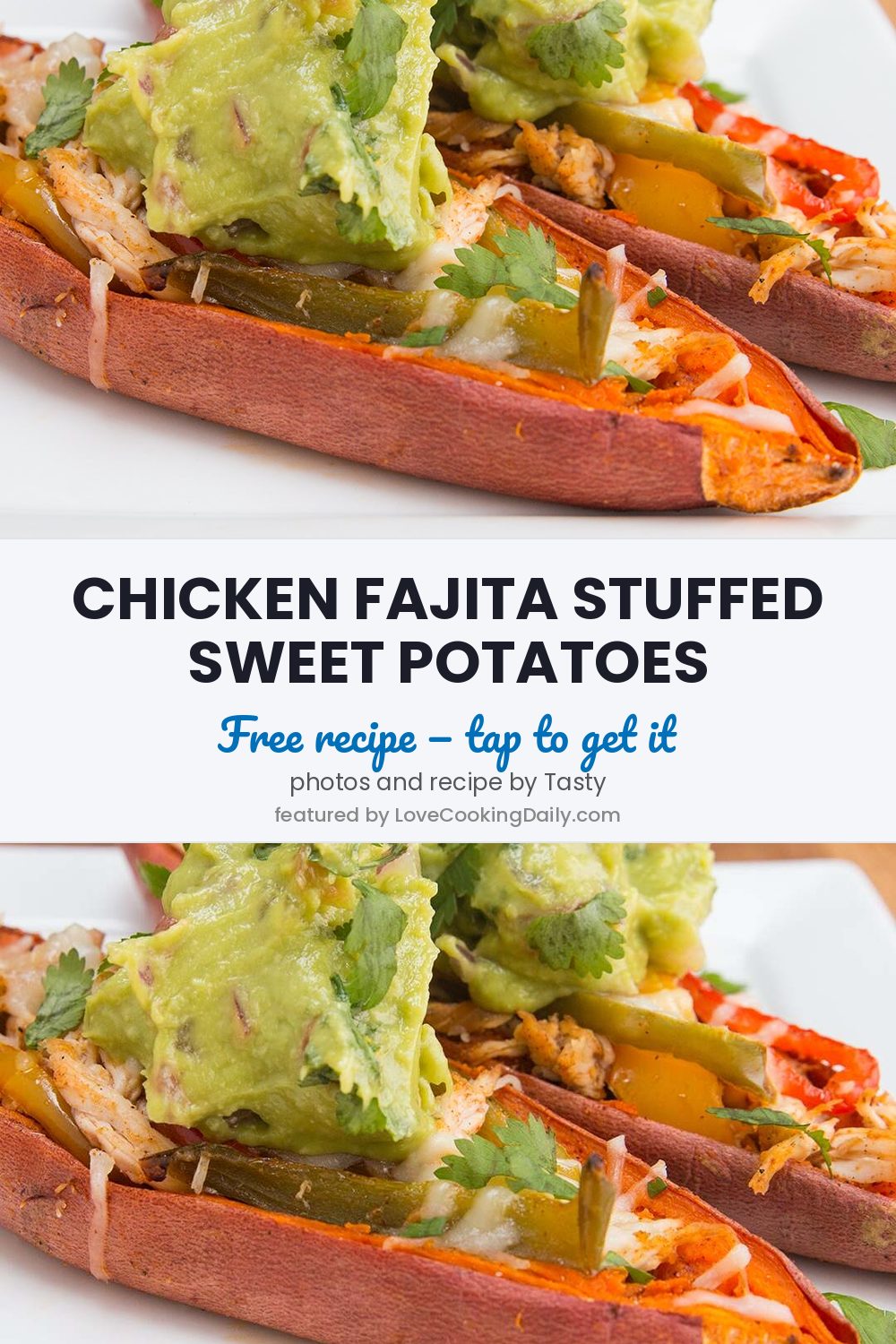 Stuffed Sweet Potatoes With Chicken For An Easy And Delicious Dinner! - LoveCookingDaily.com