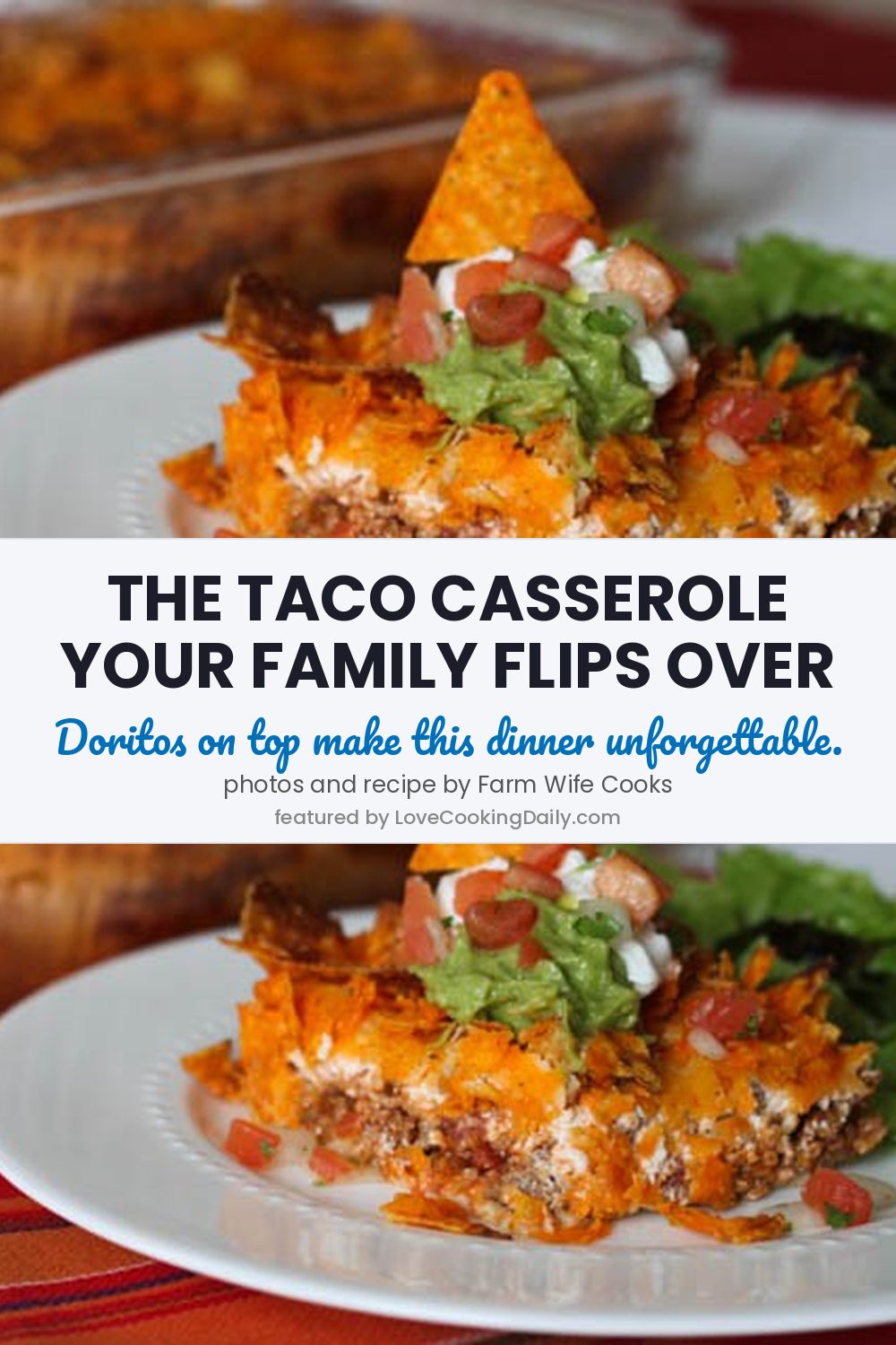 Super Easy And Really Yummy Hamburger Taco Casserole Recipe - LoveCookingDaily.com